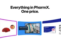 The PharmX huge announcement page