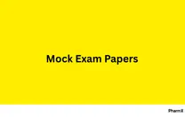 PharmX mock exam papers