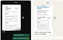 The PharmX testimonials page